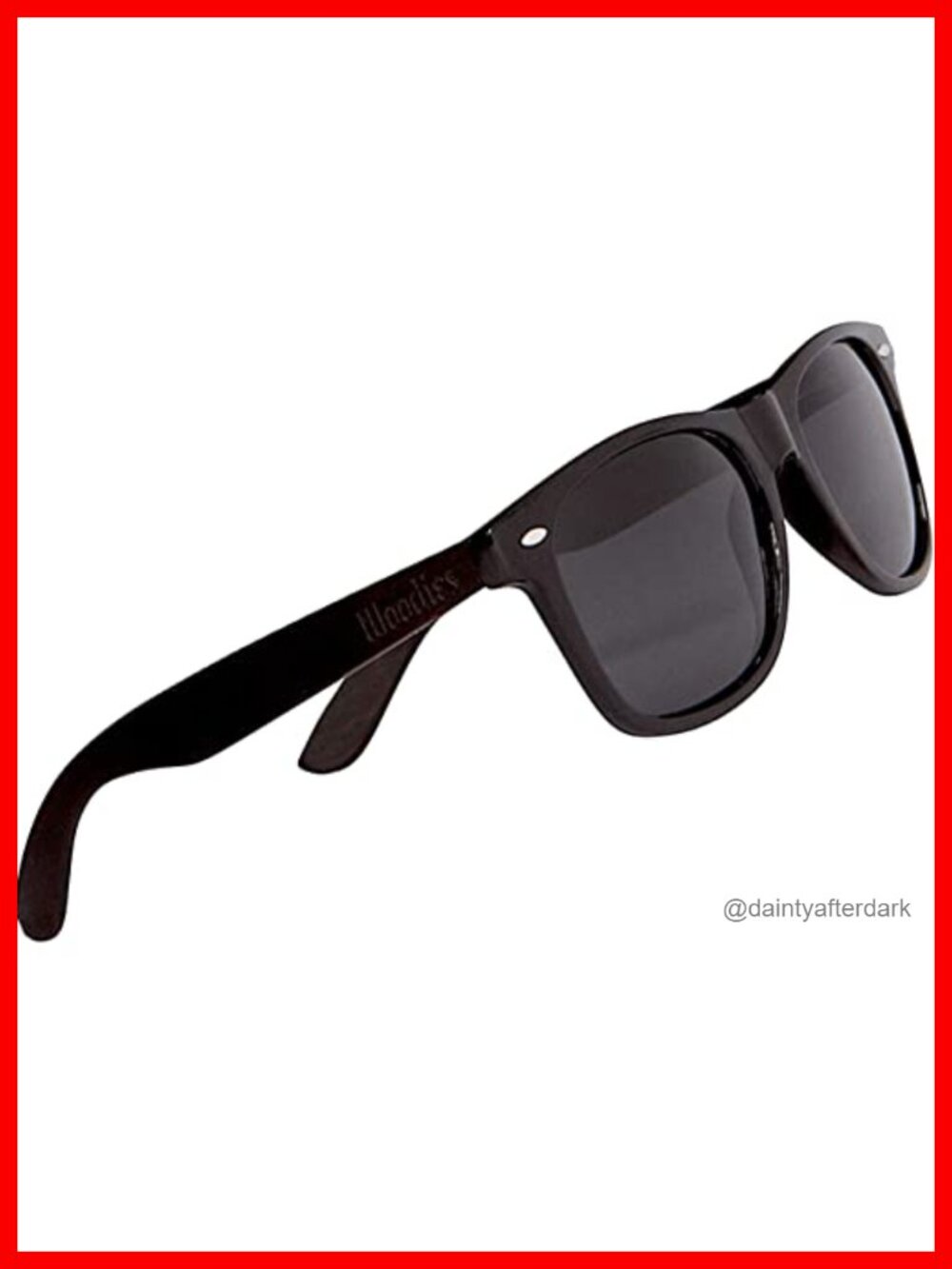 Handmade Ebony Wood Polarized Sunglasses with Spring Hinges UV Protection